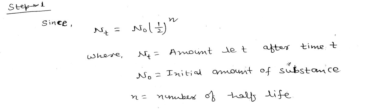 Chemistry homework question answer, step 1, image 1